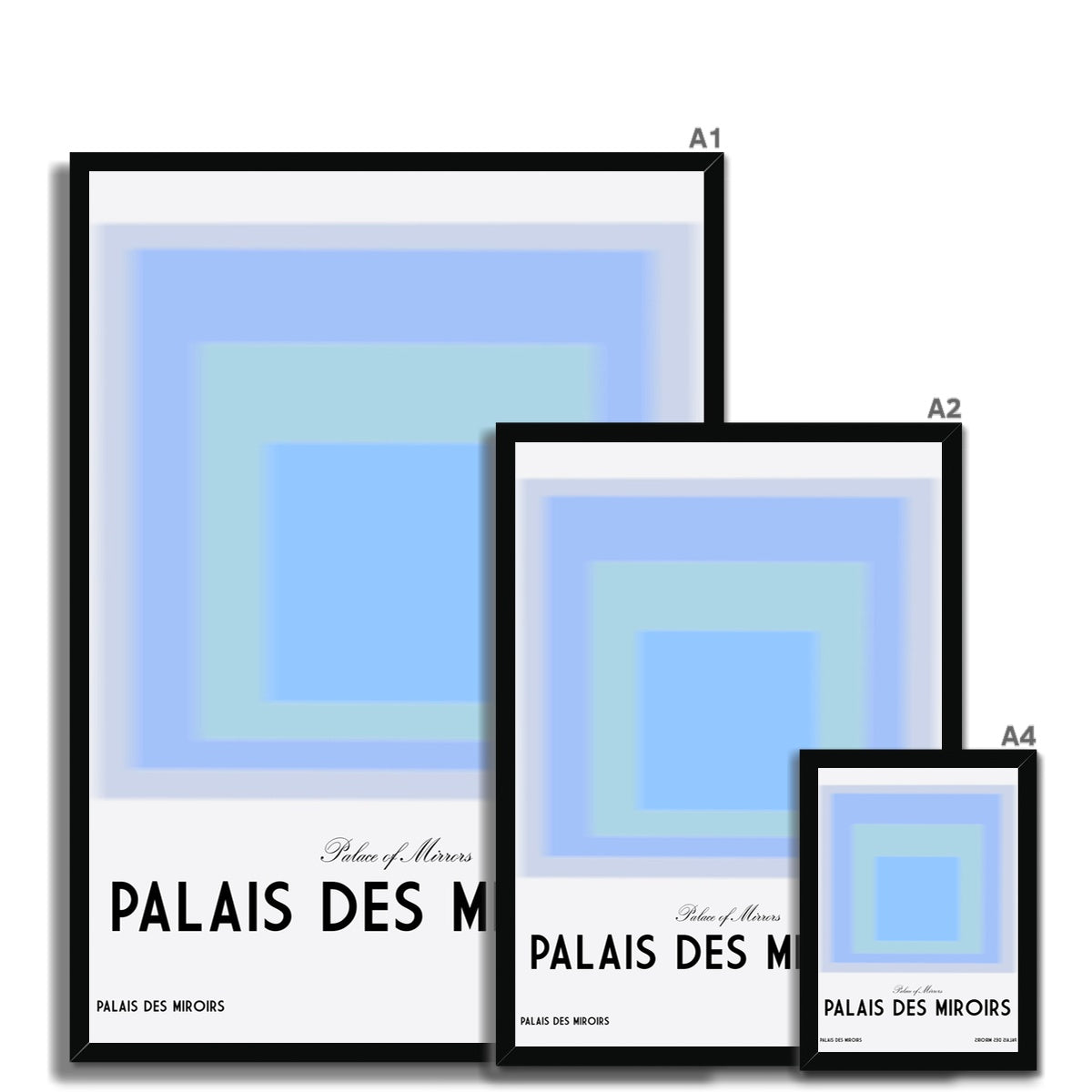 © les muses / Palais des Miroirs is a collection of abstract color block wall art prints in dreamy pastels. Aesthetic posters perfect for a danish pastel or vintage Parisian style gallery wall.
