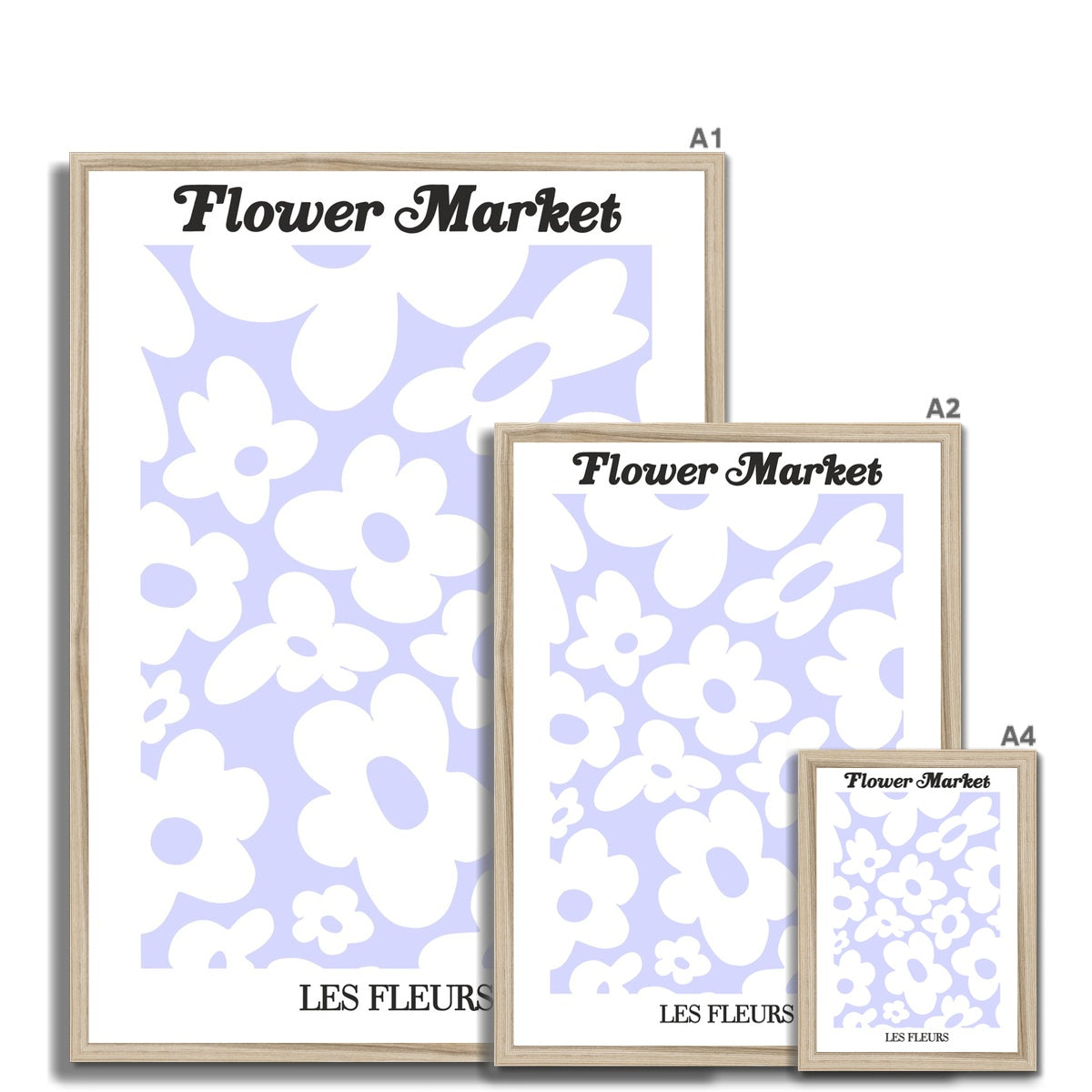 flower market / les fleurs Framed Print