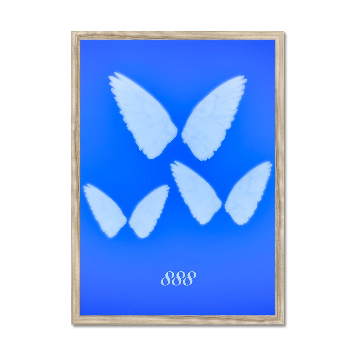 An angel number art print with a gradient aura. Add a touch of angel energy to your walls with a angel number auras. The perfect wall art posters to create a soft and dreamy aesthetic with your apartment or dorm decor. 888 Balance: Everything Is Falling Into Place As It’s Meant To Be.