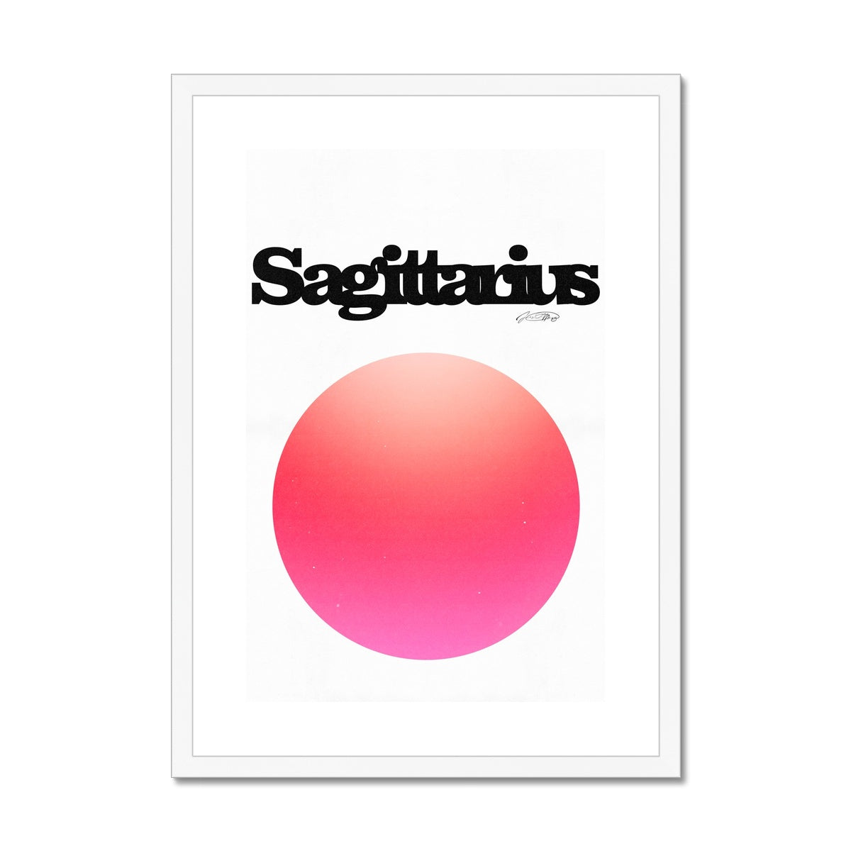 Our Sagittarius Aura art print is the perfect wall art to show off your star sign. Find a zodiac gradient print or poster in our astrology collection.
