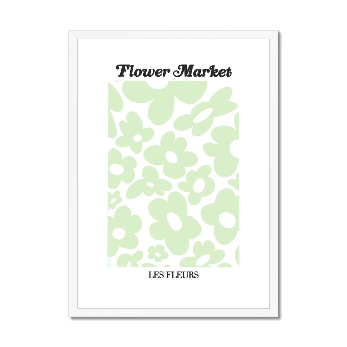 flower market / les fleurs Framed & Mounted Print