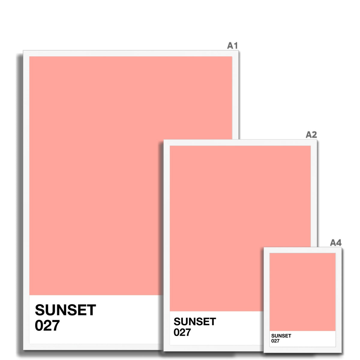 © les muses / Shades is a collection of color shade wall art prints perfect for a modern or minimalist gallery wall. The pastel color block posters have a minimal aesthetic and comes in an array of dreamy colors.