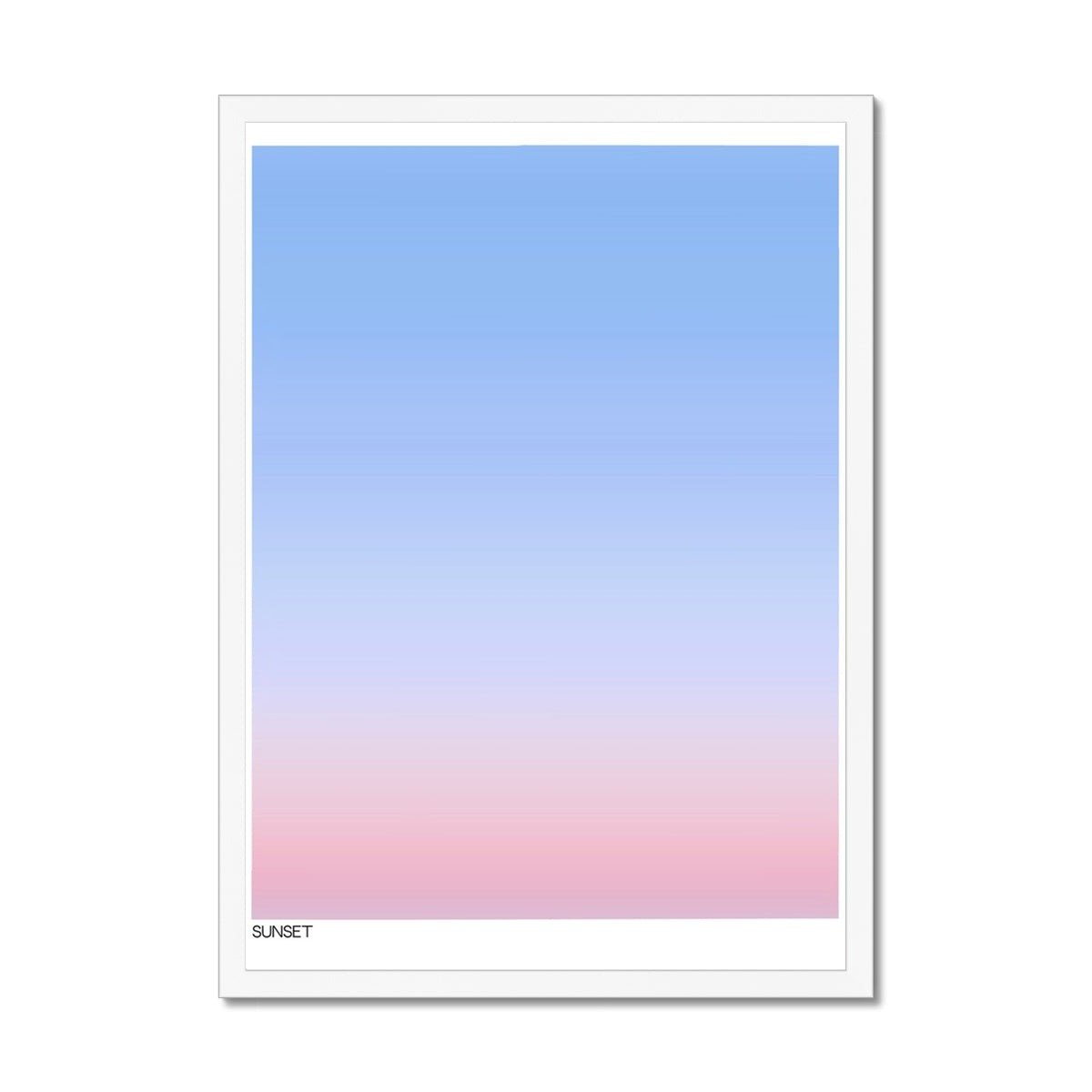 sunset Framed Print