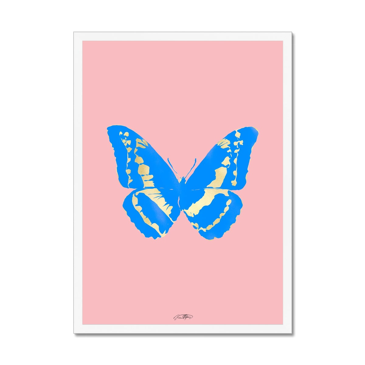 © les muses / Psyches is a collection of butterfly art prints featuring original illustrations of butterflies in an array with aura, gradient and glitter colors. The collection was inspired from the formal greek word psyche, thought to be the soul of the dead, and is comprised of over a hundred dreamy danish pastel butterfly posters, with silver and gold foil options. 