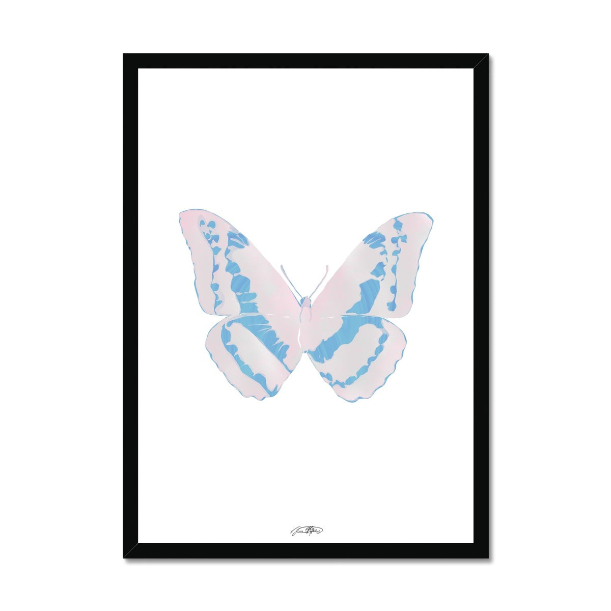 © les muses / Psyches is a collection of butterfly art prints featuring original illustrations of butterflies in an array with aura, gradient and glitter colors. The collection was inspired from the formal greek word psyche, thought to be the soul of the dead, and is comprised of over a hundred dreamy danish pastel butterfly posters, with silver and gold foil options. 