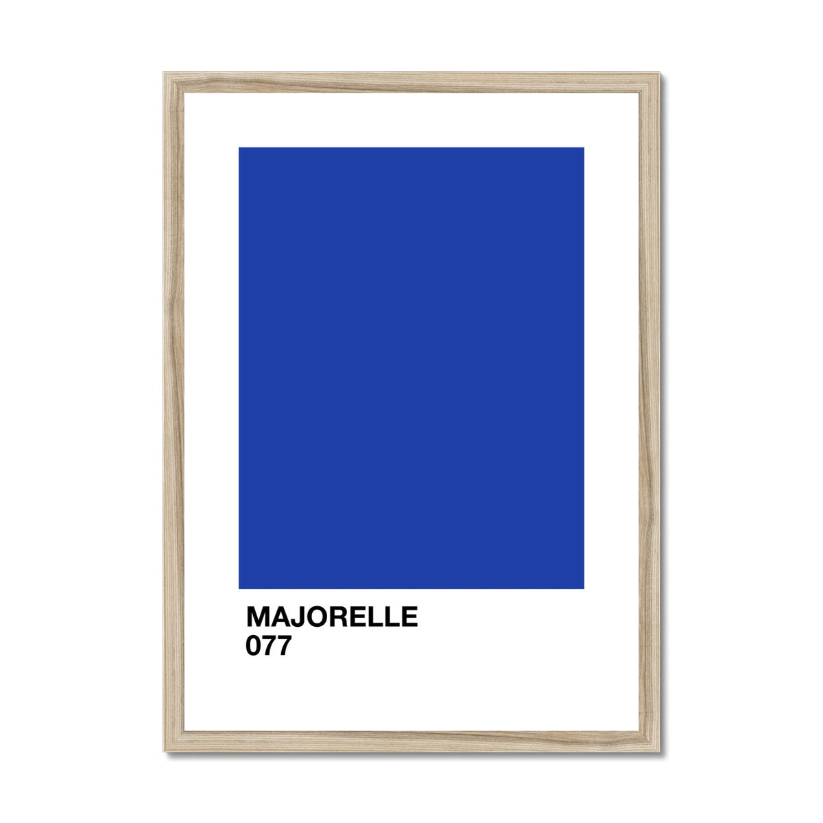 majorelle Framed & Mounted Print