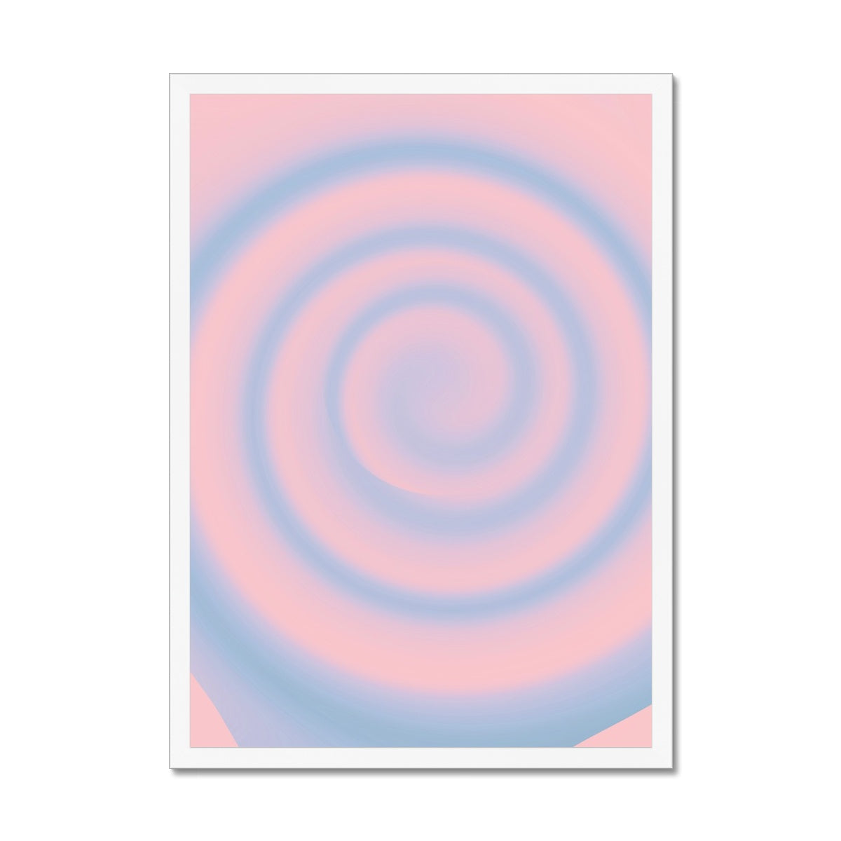 Sunset gradient aura wall art prints featuring warped pastel gradients. Colorful aura gradient posters perfect as aesthetic dorm and apartment decor.