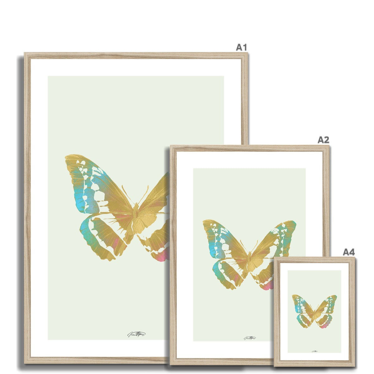 © les muses / Psyches is a collection of butterfly art prints featuring original illustrations of butterflies in an array with aura, gradient and glitter colors. The collection was inspired from the formal greek word psyche, thought to be the soul of the dead, and is comprised of over a hundred dreamy danish pastel butterfly posters, with silver and gold foil options. 