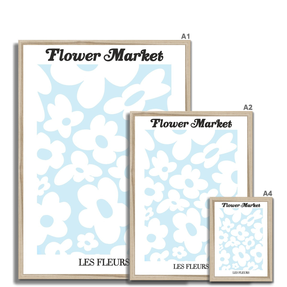 flower market / les fleurs Framed Print