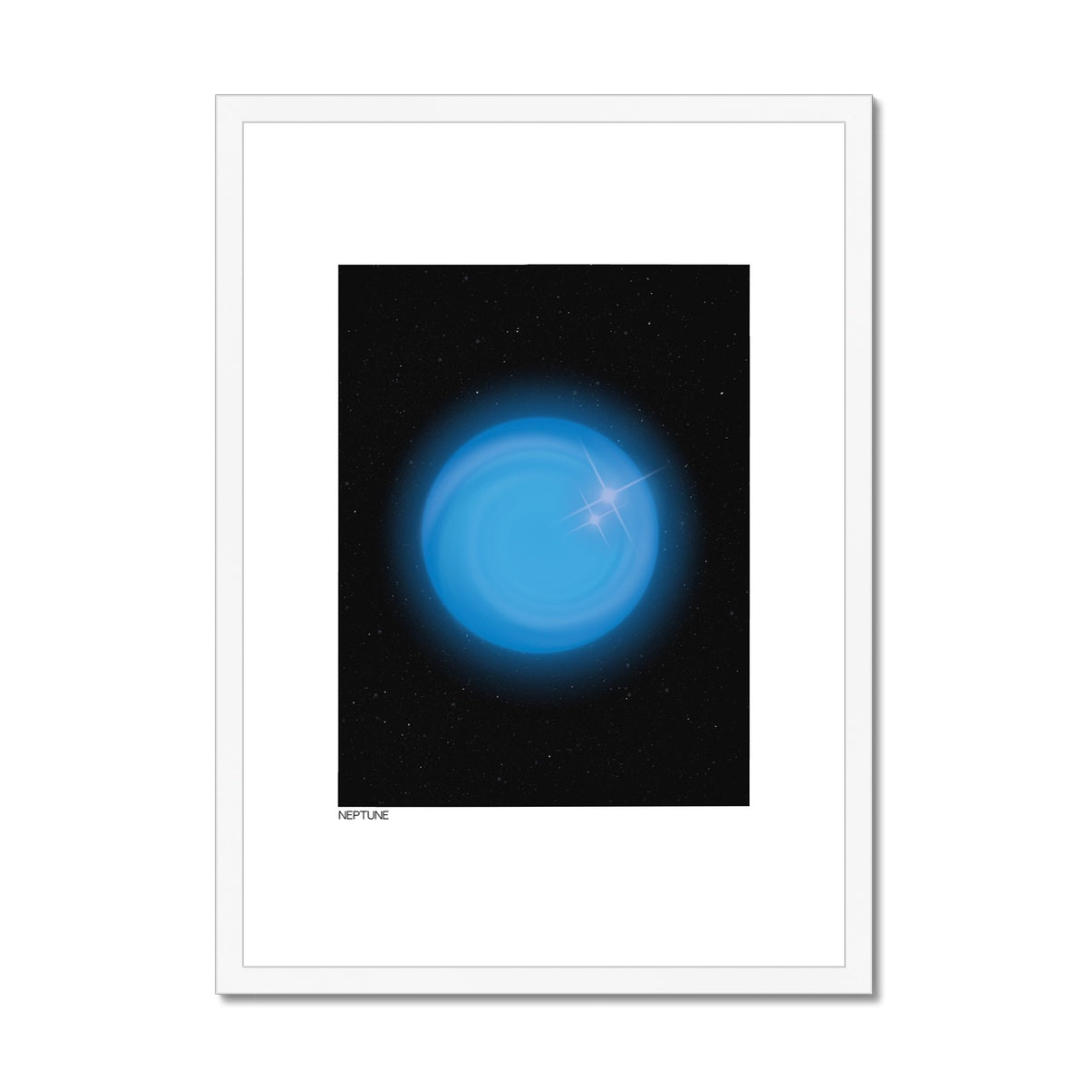 neptune Framed & Mounted Print