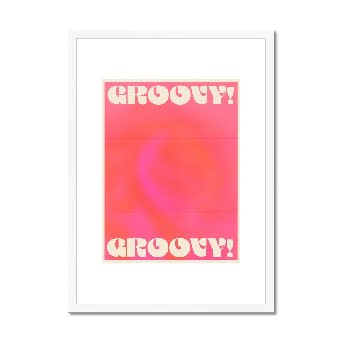 Groovy! Framed & Mounted Print