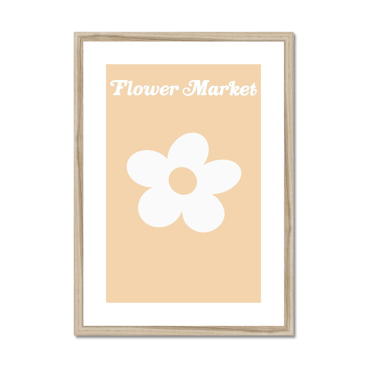 © les muses / Our Flower Market / Daisy collection features wall art with retro daisy designs under original hand drawn typography. Danish pastel posters full of daisies to brighten up any gallery wall. 