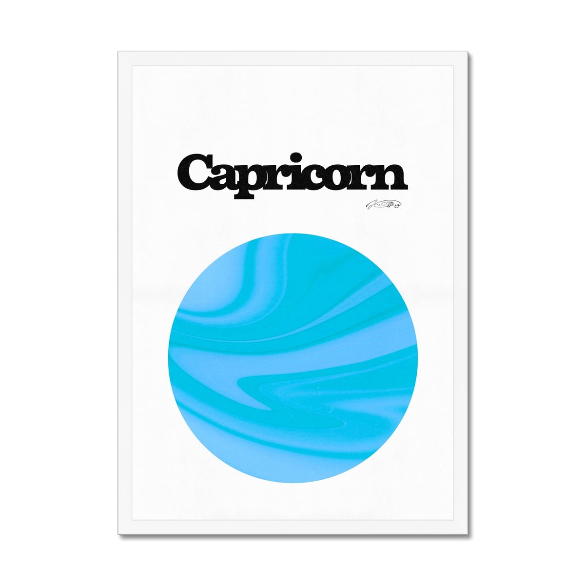 Our Capricorn Aura art print is the perfect wall art to show off your star sign. Find a zodiac gradient print or poster in our astrology collection.