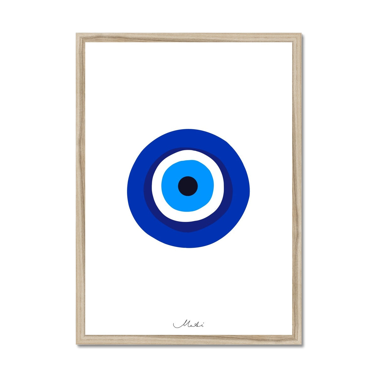 © les muses / Evil eye wall art prints inspired from the Greek islands of Santorini and Mykonos.
Colorful summer posters that make cute dorm and apartment decor.