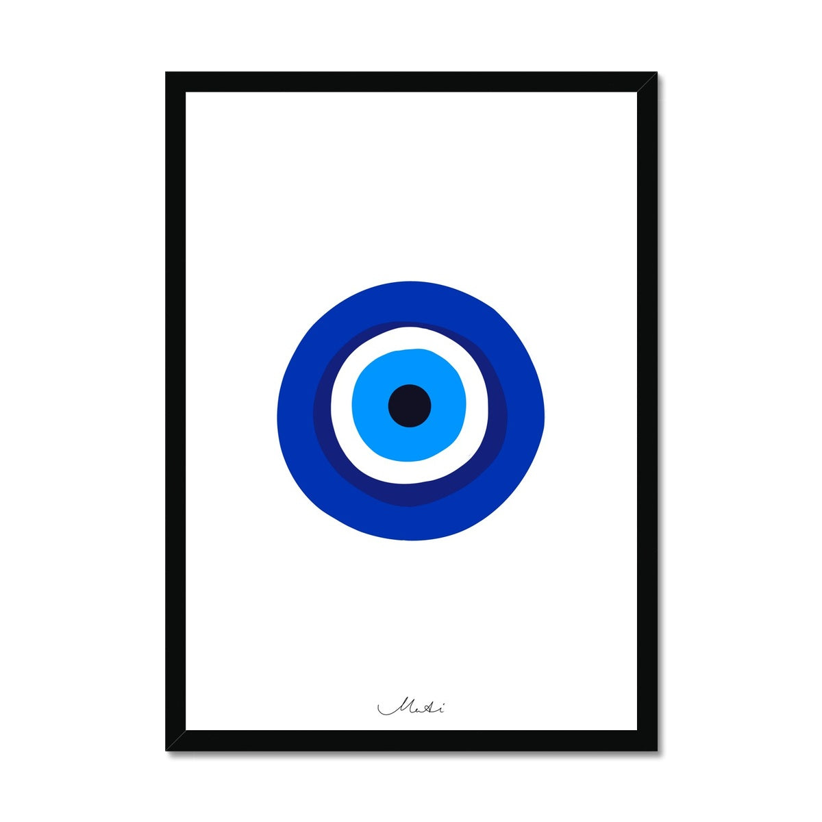 © les muses / Evil eye wall art prints inspired from the Greek islands of Santorini and Mykonos.
Colorful summer posters that make cute dorm and apartment decor.