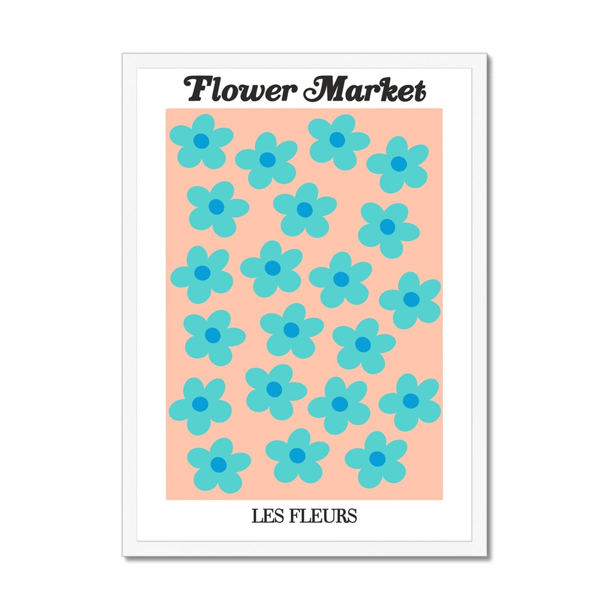 flower market / les fleurs Framed Print