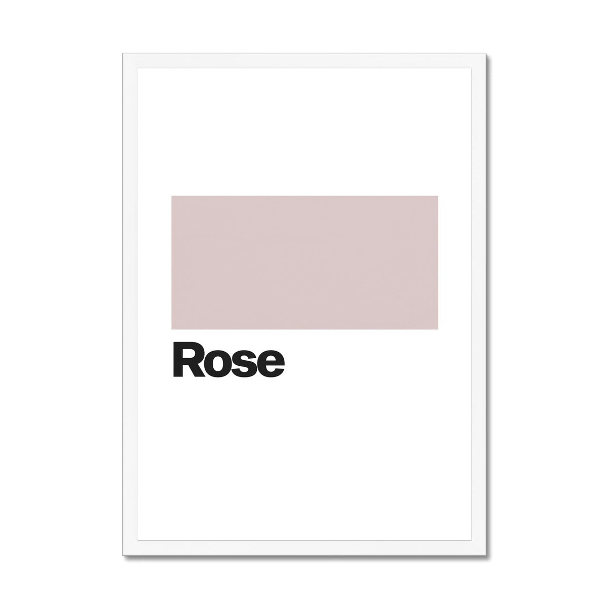 Rose Framed Print