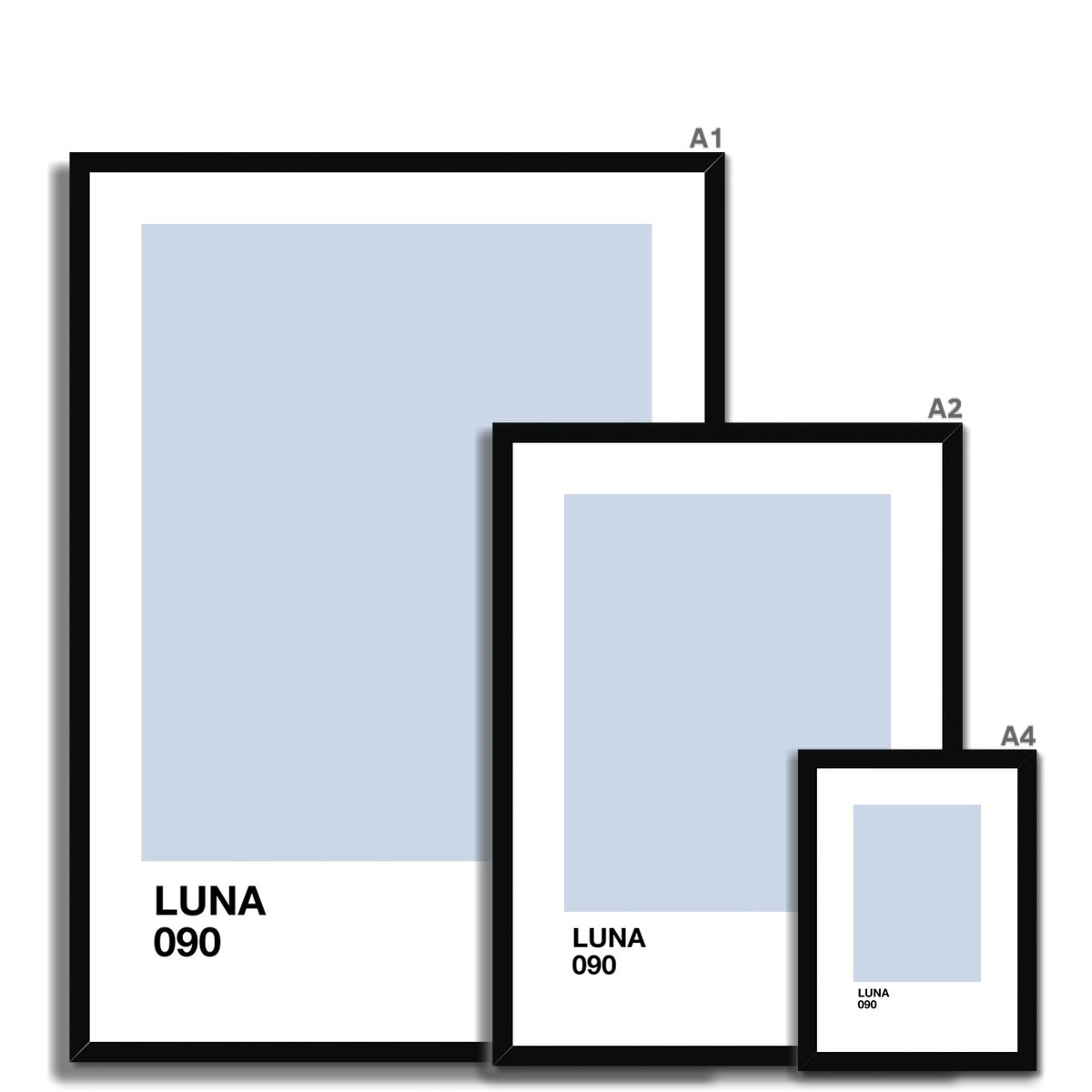 luna Framed & Mounted Print