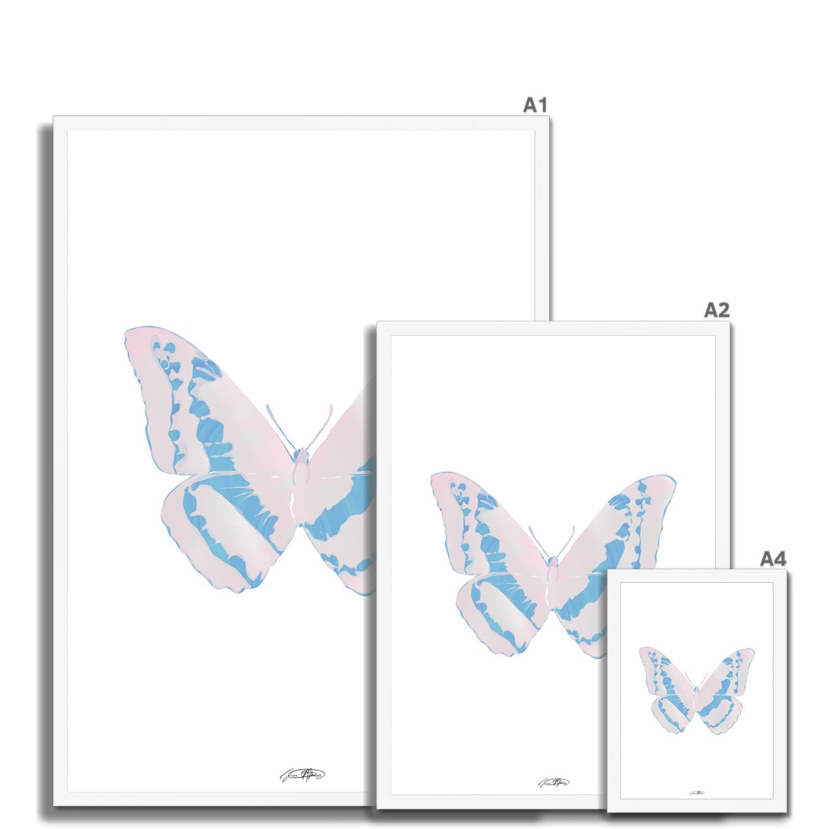 © les muses / Psyches is a collection of butterfly art prints featuring original illustrations of butterflies in an array with aura, gradient and glitter colors. The collection was inspired from the formal greek word psyche, thought to be the soul of the dead, and is comprised of over a hundred dreamy danish pastel butterfly posters, with silver and gold foil options. 