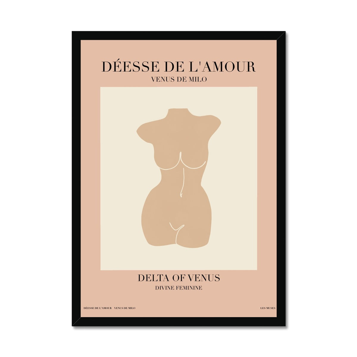 © les muses / Divine Feminine is a dreamy wall art collection featuring line art drawings of the female figure. The minimalist feminine art prints add a vintage touch to any wall gallery.