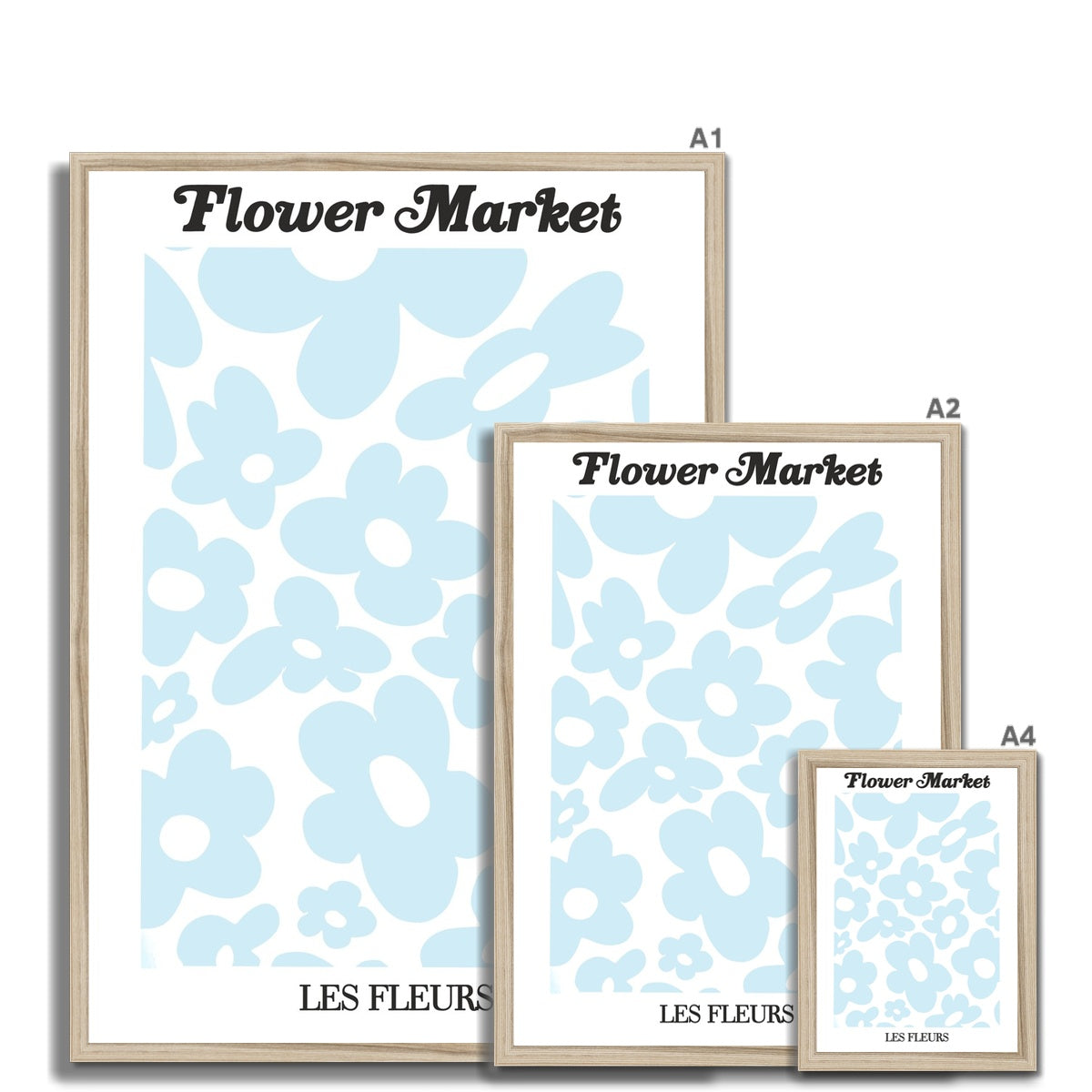 flower market / les fleurs Framed Print