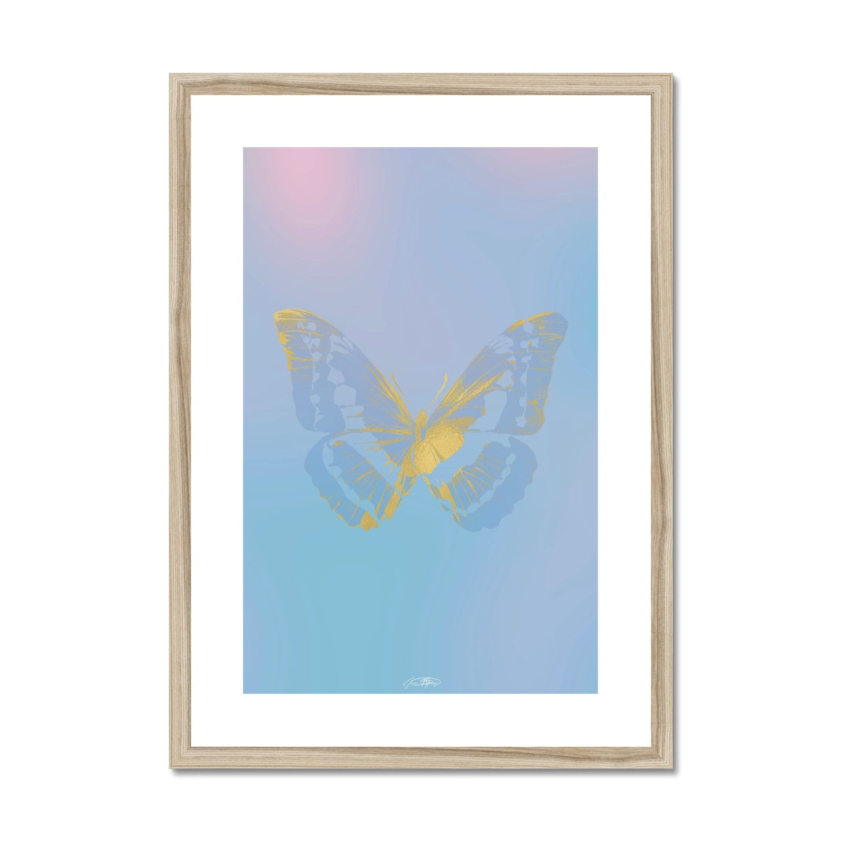 © les muses / Psyches is a collection of butterfly art prints featuring original illustrations of butterflies in an array with aura, gradient and glitter colors. The collection was inspired from the formal greek word psyche, thought to be the soul of the dead, and is comprised of over a hundred dreamy danish pastel butterfly posters, with silver and gold foil options. 