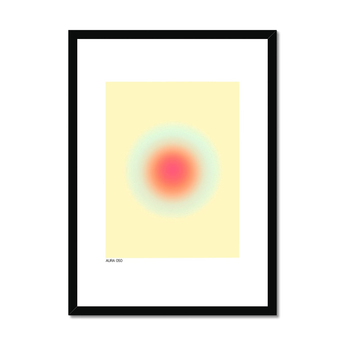 aura 050 Framed & Mounted Print