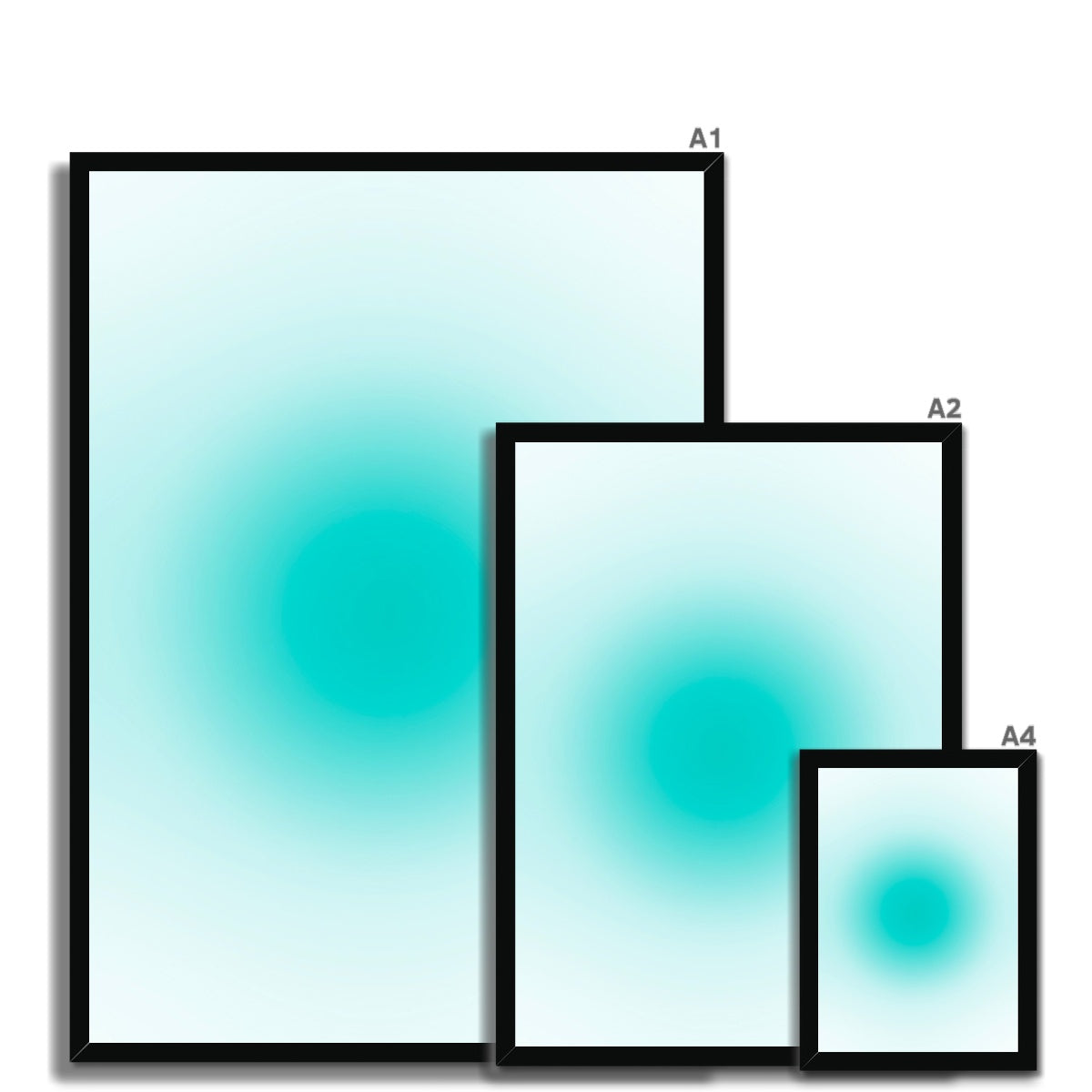 Simple gradient aura wall art prints featuring minimalist pastel Our vibrant aura gradient posters have an endless array of color options perfect for aesthetic dorm and apartment decor.