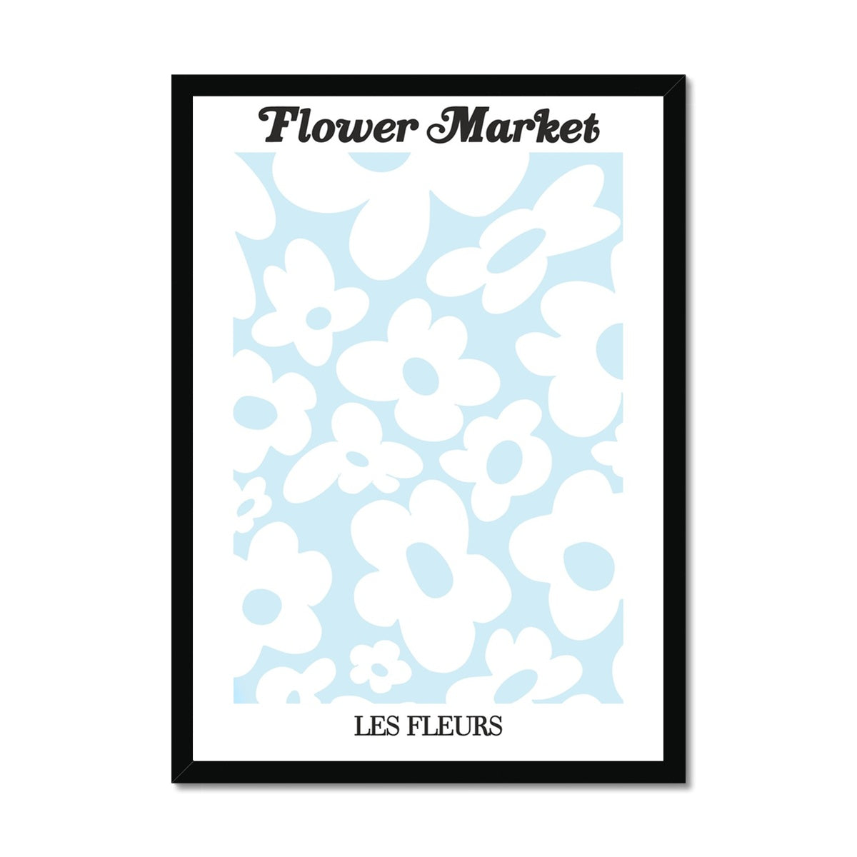 flower market / les fleurs Framed Print