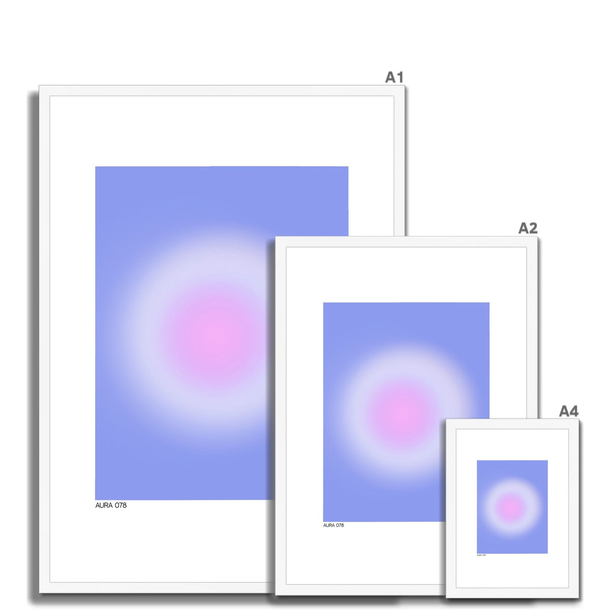 aura 078 Framed & Mounted Print