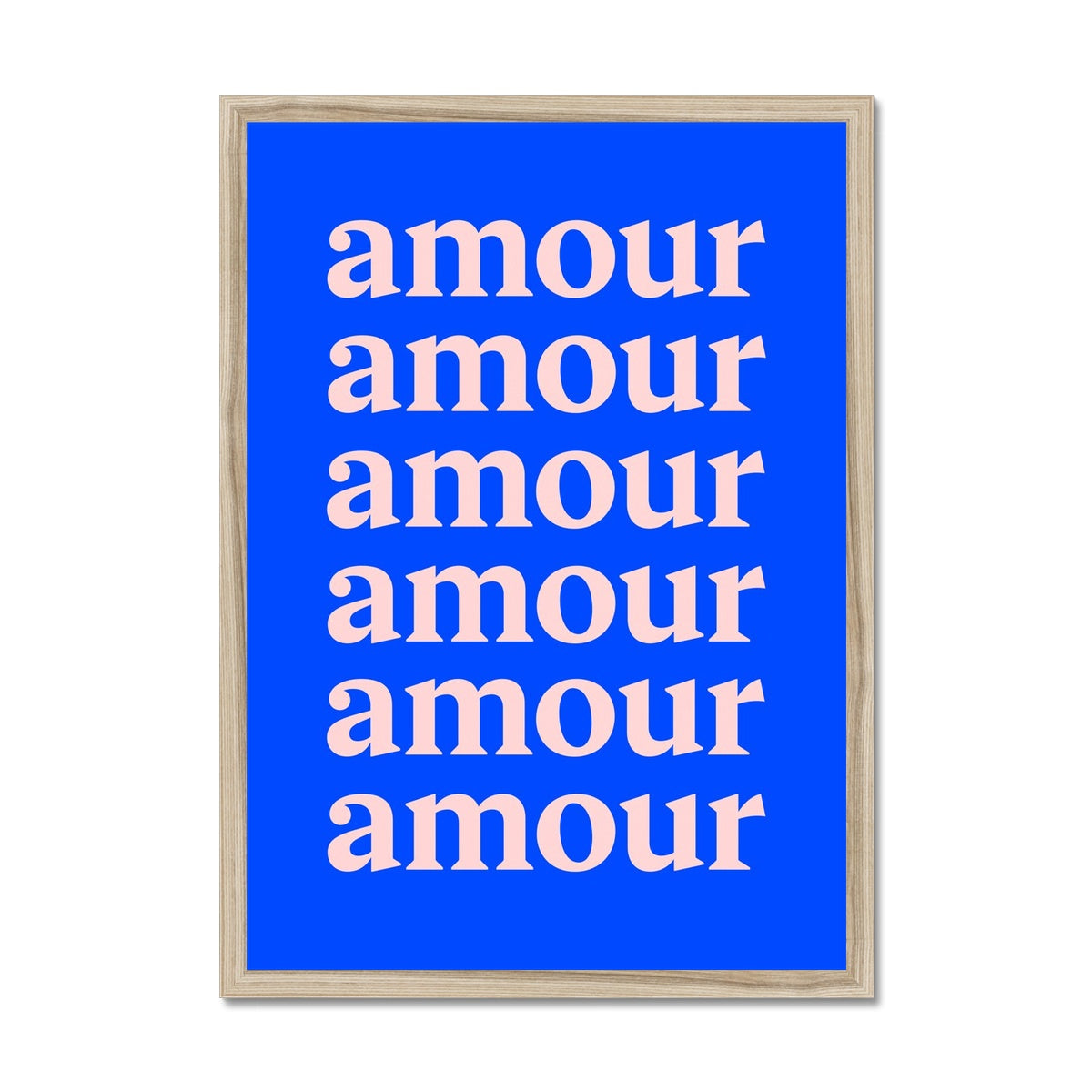 amour Framed Print