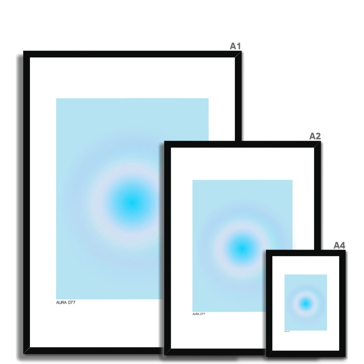 aura 077 Framed & Mounted Print