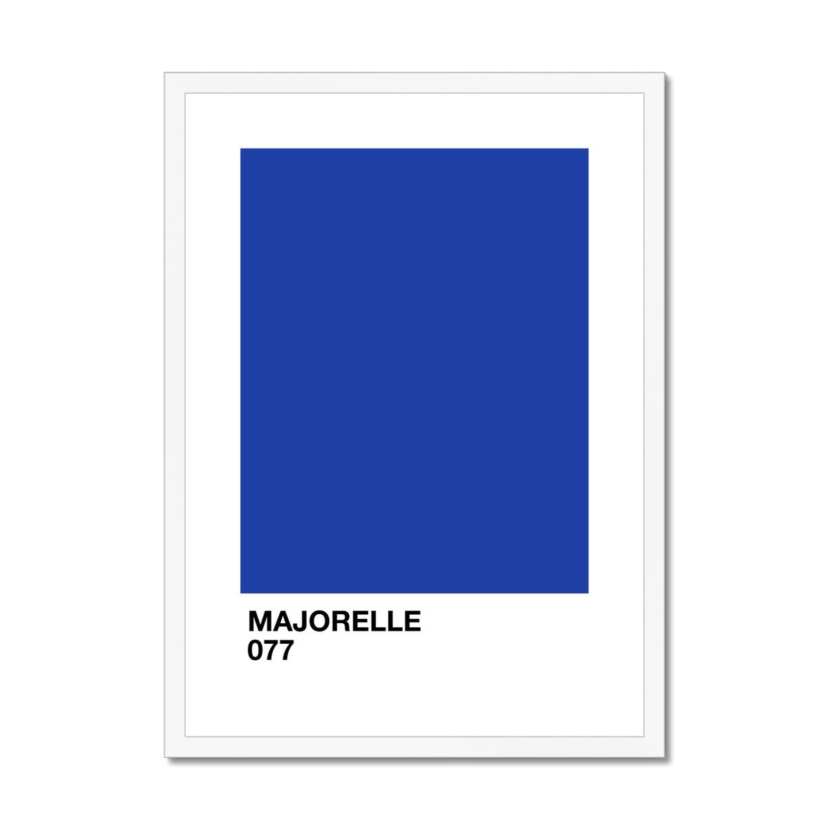 majorelle Framed & Mounted Print