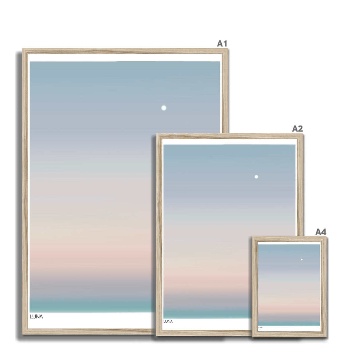 Aura Skies is a collection of wall art prints inspired from coastal sunsets and candy colored skies. The abstract aura posters with dreamy gradients are an aesthetic wall decor must have perfect for dorm or apartment decor.
