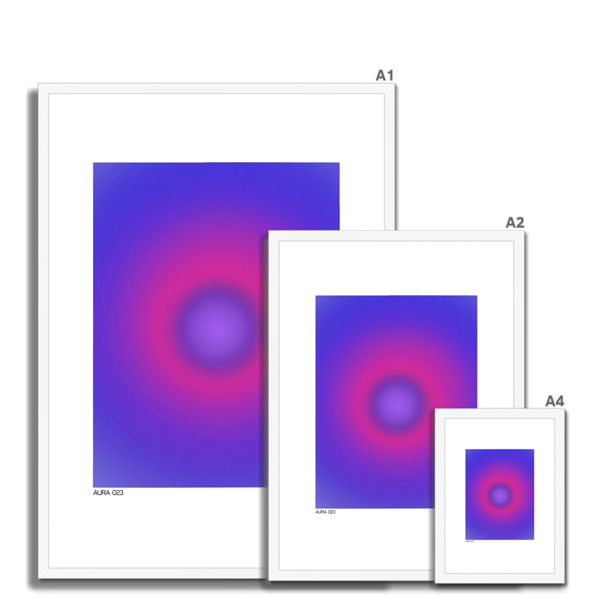 aura 023 Framed & Mounted Print