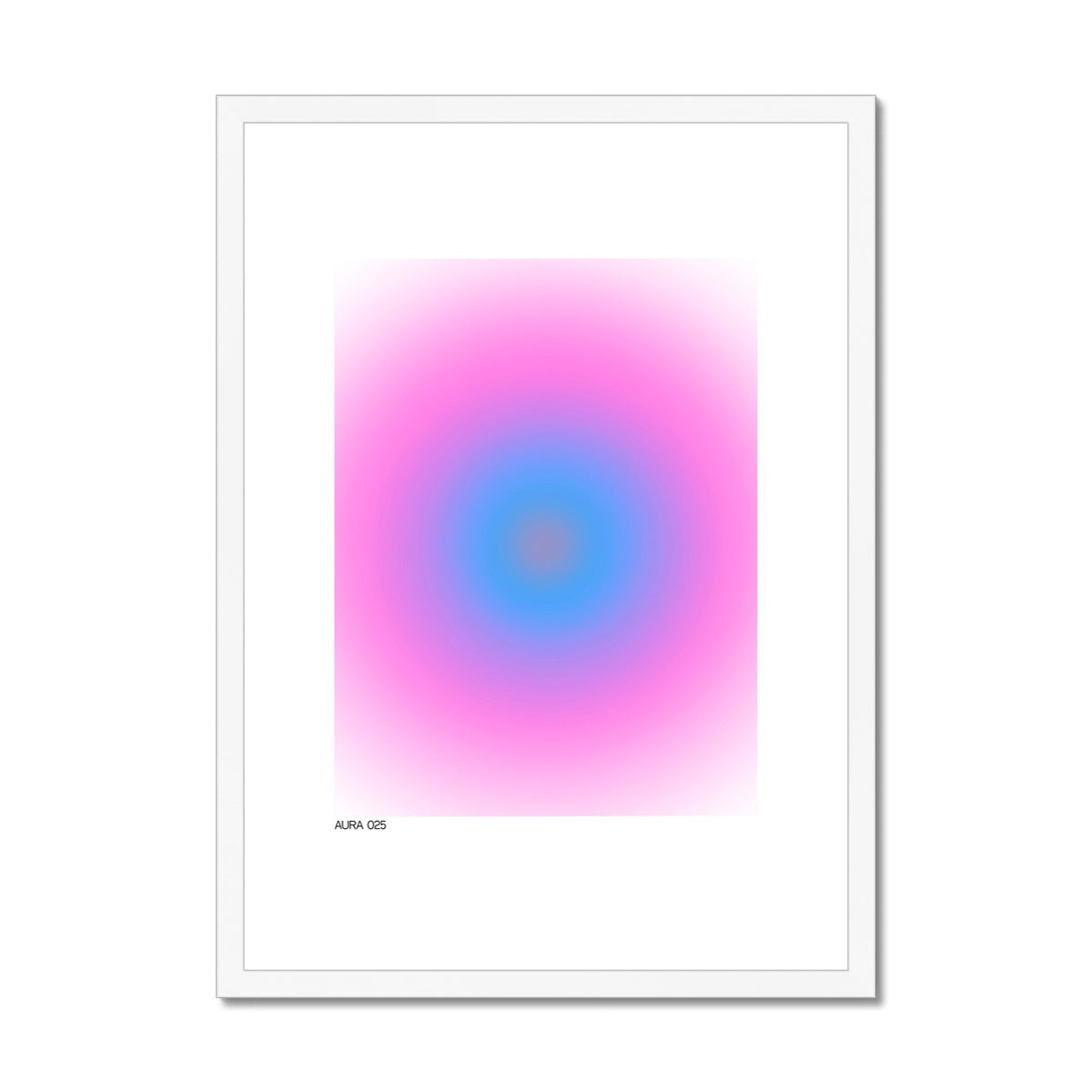 aura 025 Framed & Mounted Print