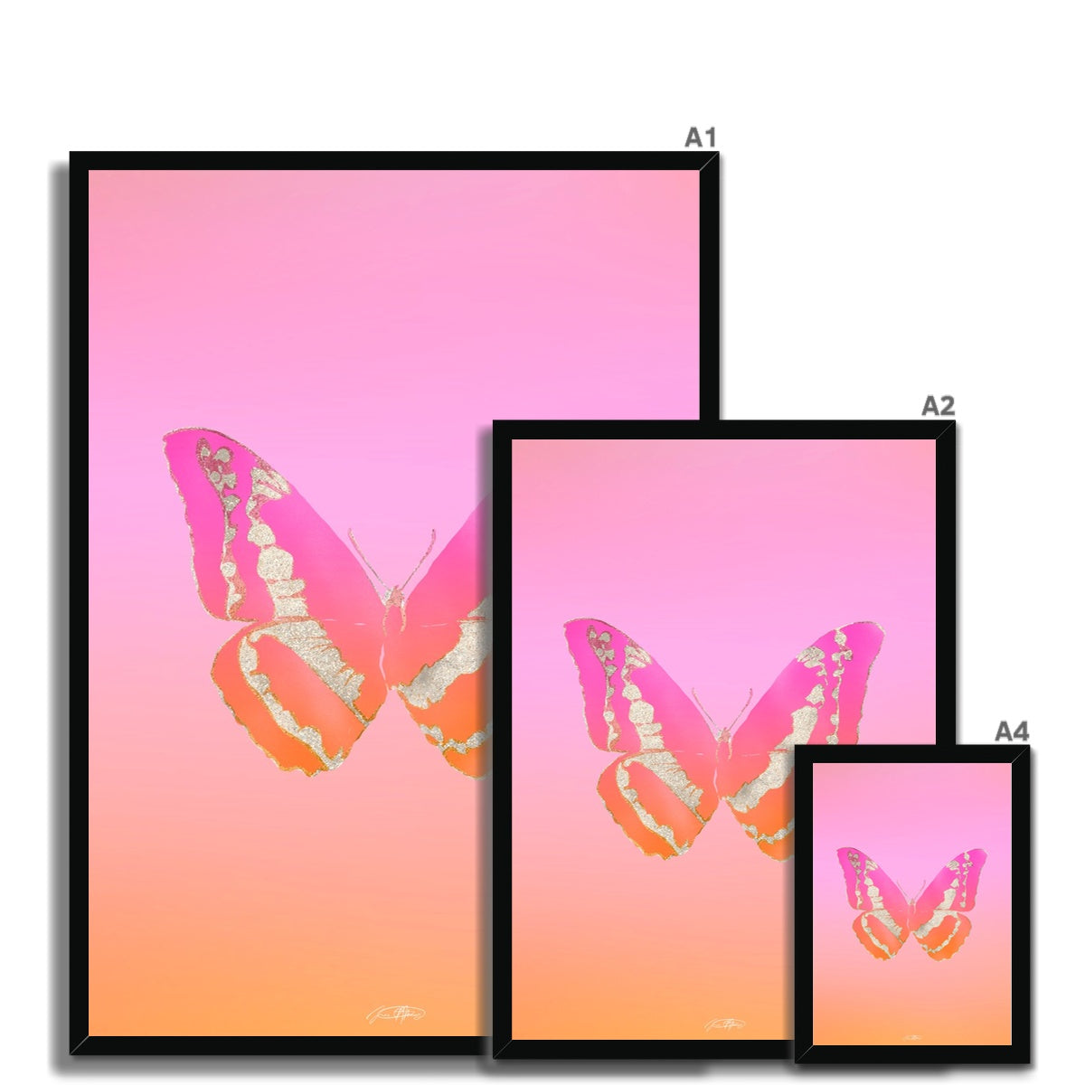 © les muses / Psyches is a collection of butterfly art prints featuring original illustrations of butterflies in an array with aura, gradient and glitter colors. The collection was inspired from the formal greek word psyche, thought to be the soul of the dead, and is comprised of over a hundred dreamy danish pastel butterfly posters, with silver and gold foil options. 