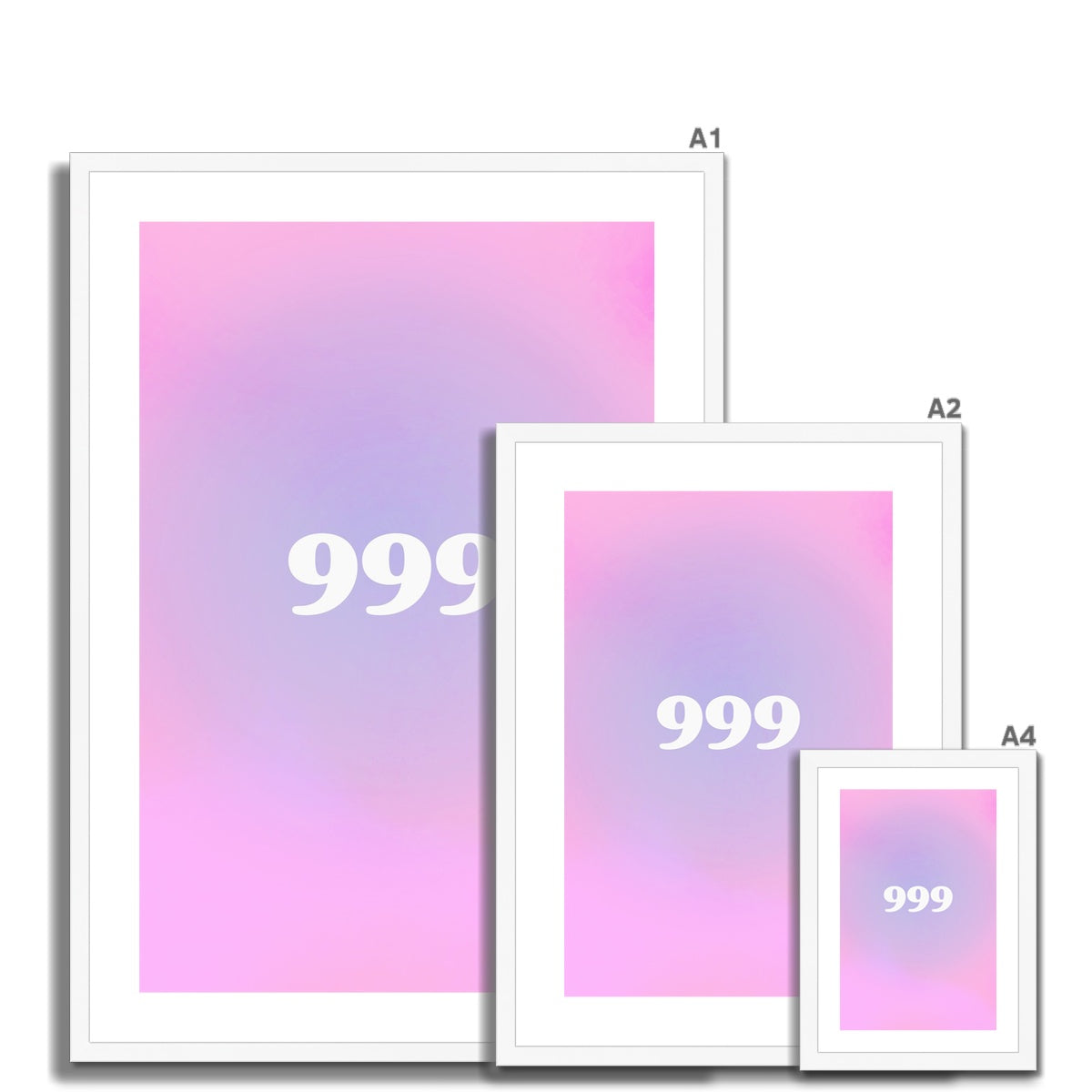 An angel number art print with a gradient aura. Add a touch of angel energy to your walls with a angel number auras. The perfect wall art posters to create a soft and dreamy aesthetic with your apartment or dorm decor. 999 Release: It’s Time To Let Go Of What’s No Longer Serving You.