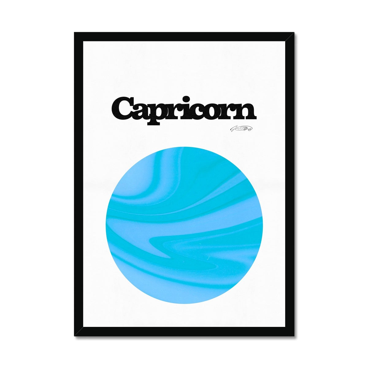 Our Capricorn Aura art print is the perfect wall art to show off your star sign. Find a zodiac gradient print or poster in our astrology collection.