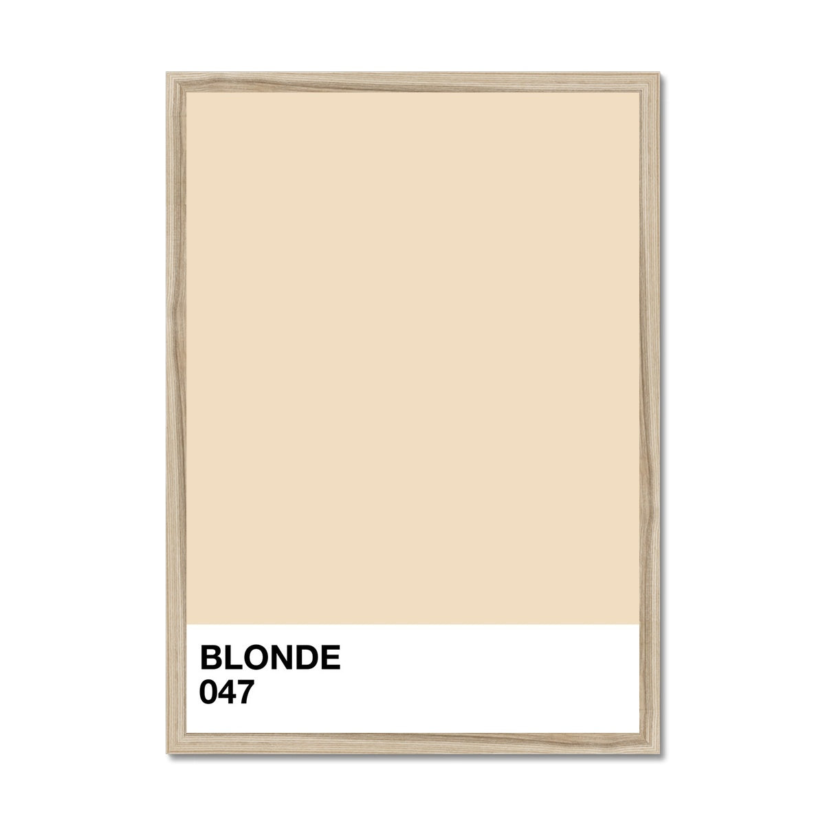 blonde Framed Print