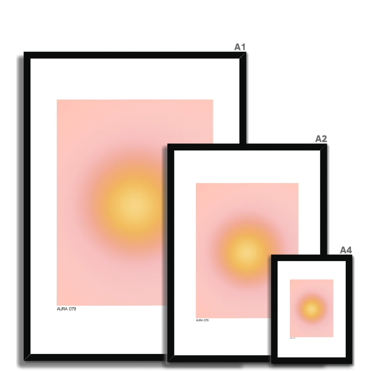 aura 079 Framed & Mounted Print