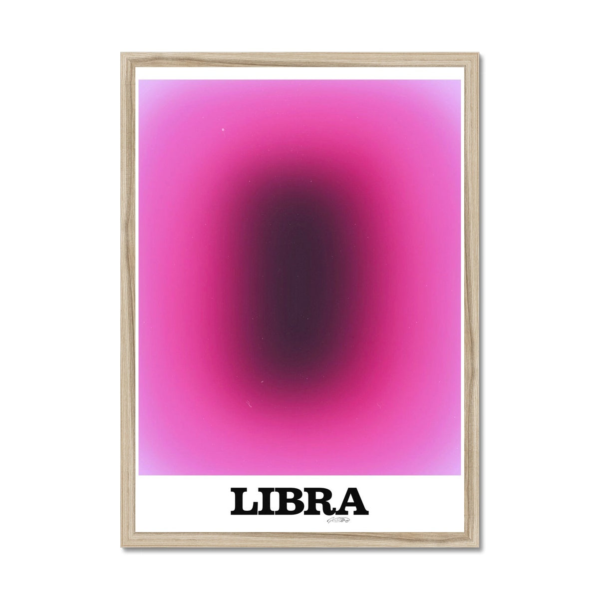 Our Libra Aura art print is the perfect wall art to show off your star sign. Find a zodiac gradient print or poster in our astrology collection.