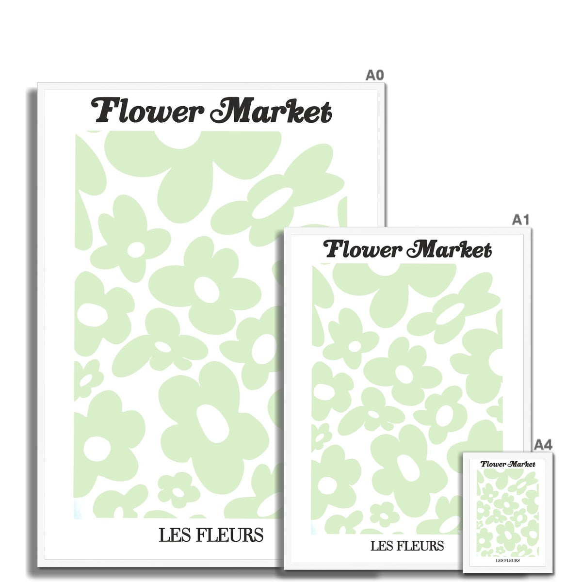 flower market / les fleurs Framed Print