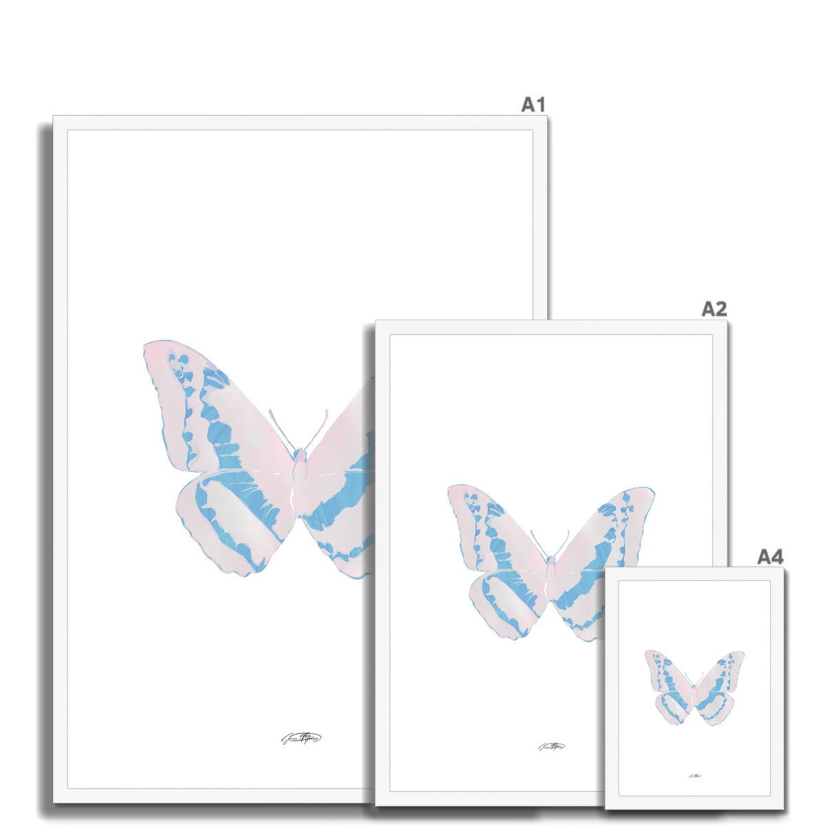 © les muses / Psyches is a collection of butterfly art prints featuring original illustrations of butterflies in an array with aura, gradient and glitter colors. The collection was inspired from the formal greek word psyche, thought to be the soul of the dead, and is comprised of over a hundred dreamy danish pastel butterfly posters, with silver and gold foil options. 