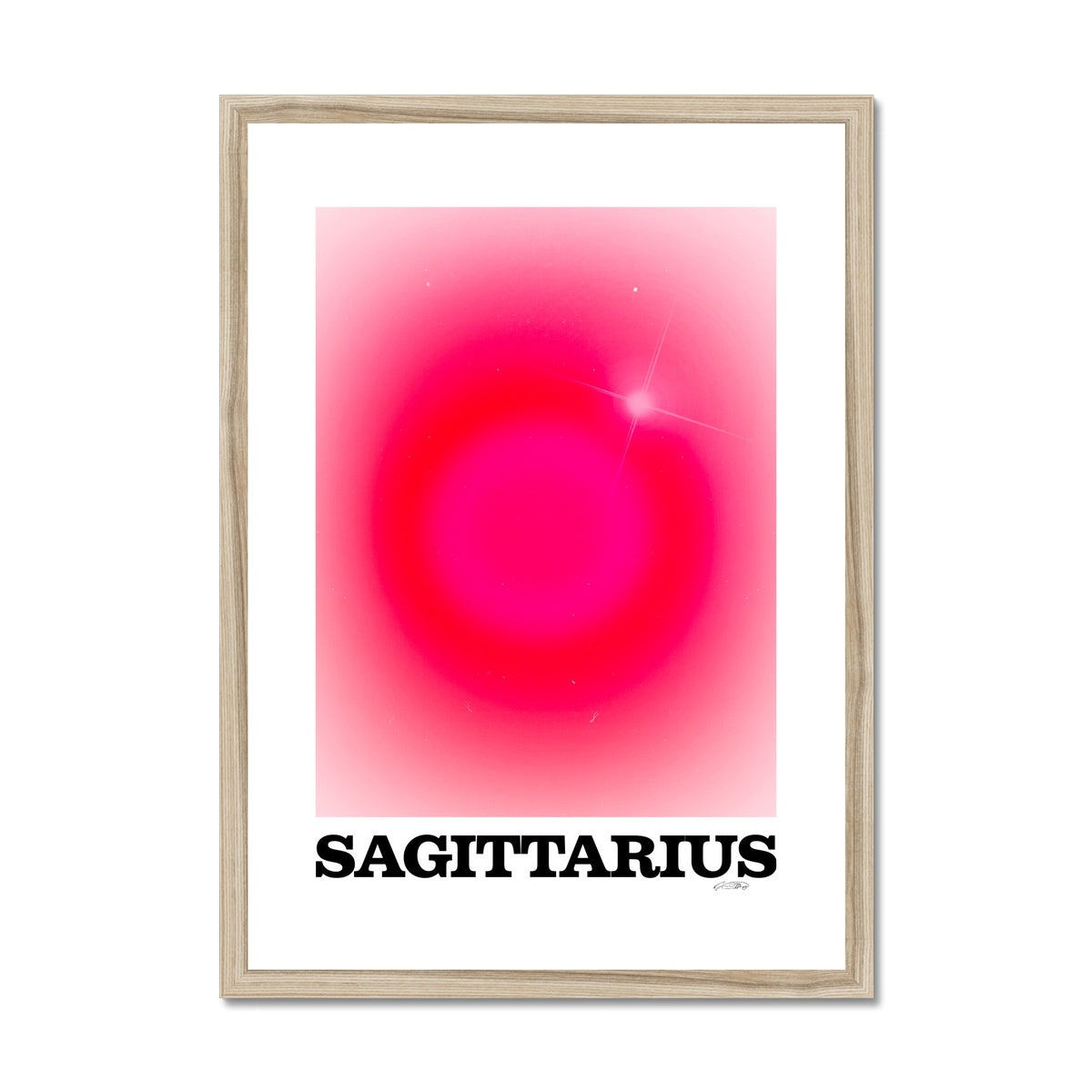 Our Sagittarius Aura art print is the perfect wall art to show off your star sign. Find a zodiac gradient print or poster in our astrology collection.
