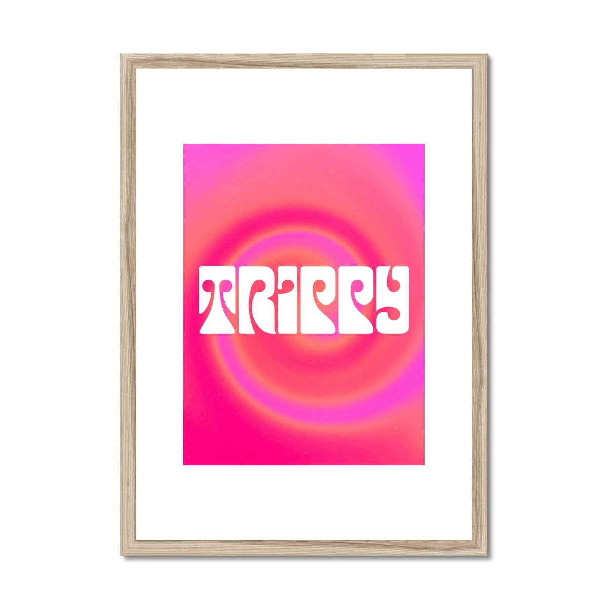 Trippy Framed & Mounted Print