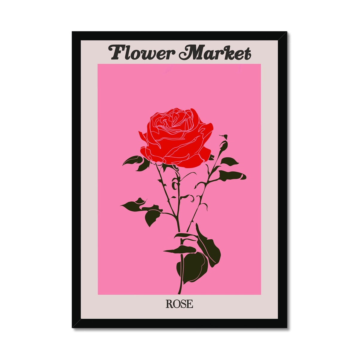 Our Flower Market collection features wall art with vibrant floral illustrations under original hand drawn typography. Danish pastel posters full of flowers that will brighten up any gallery wall. The full resolution art prints of our popular Flower Market and Fruit Market designs are available only from Les Muses. 