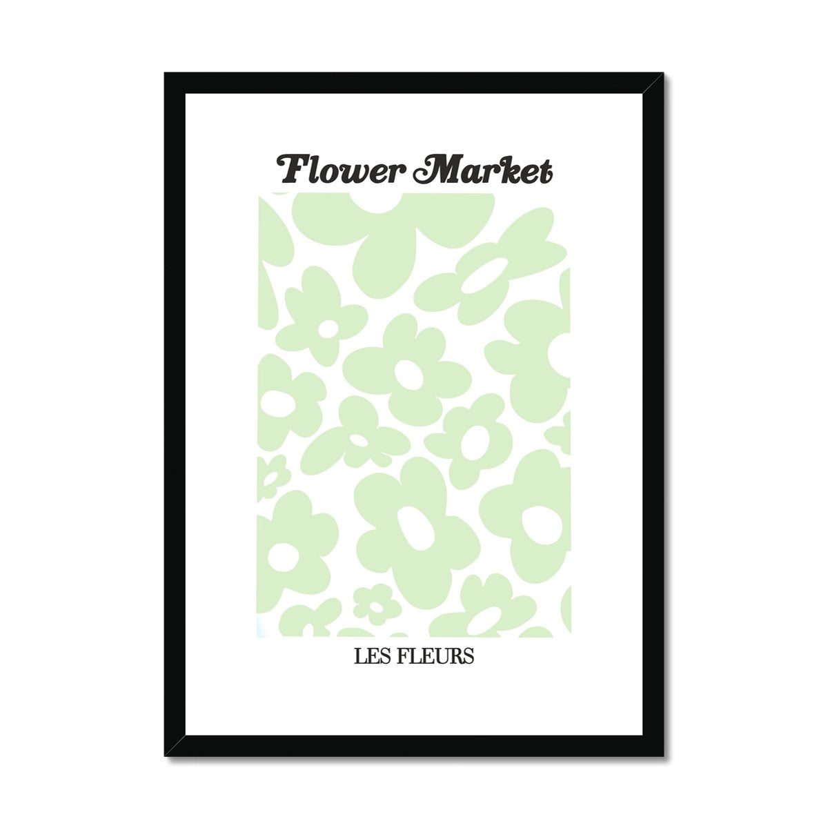 flower market / les fleurs Framed & Mounted Print