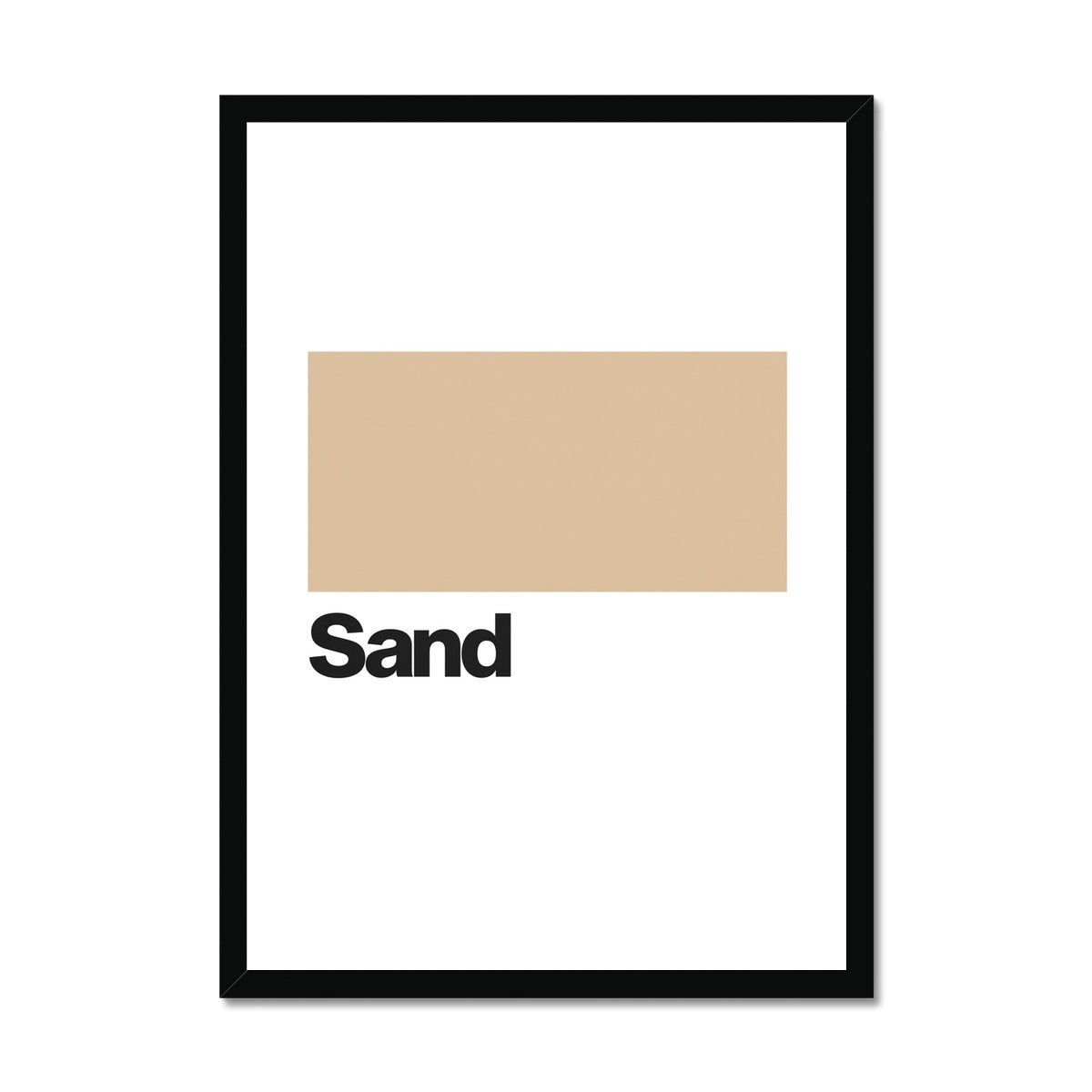 Sand Framed Print