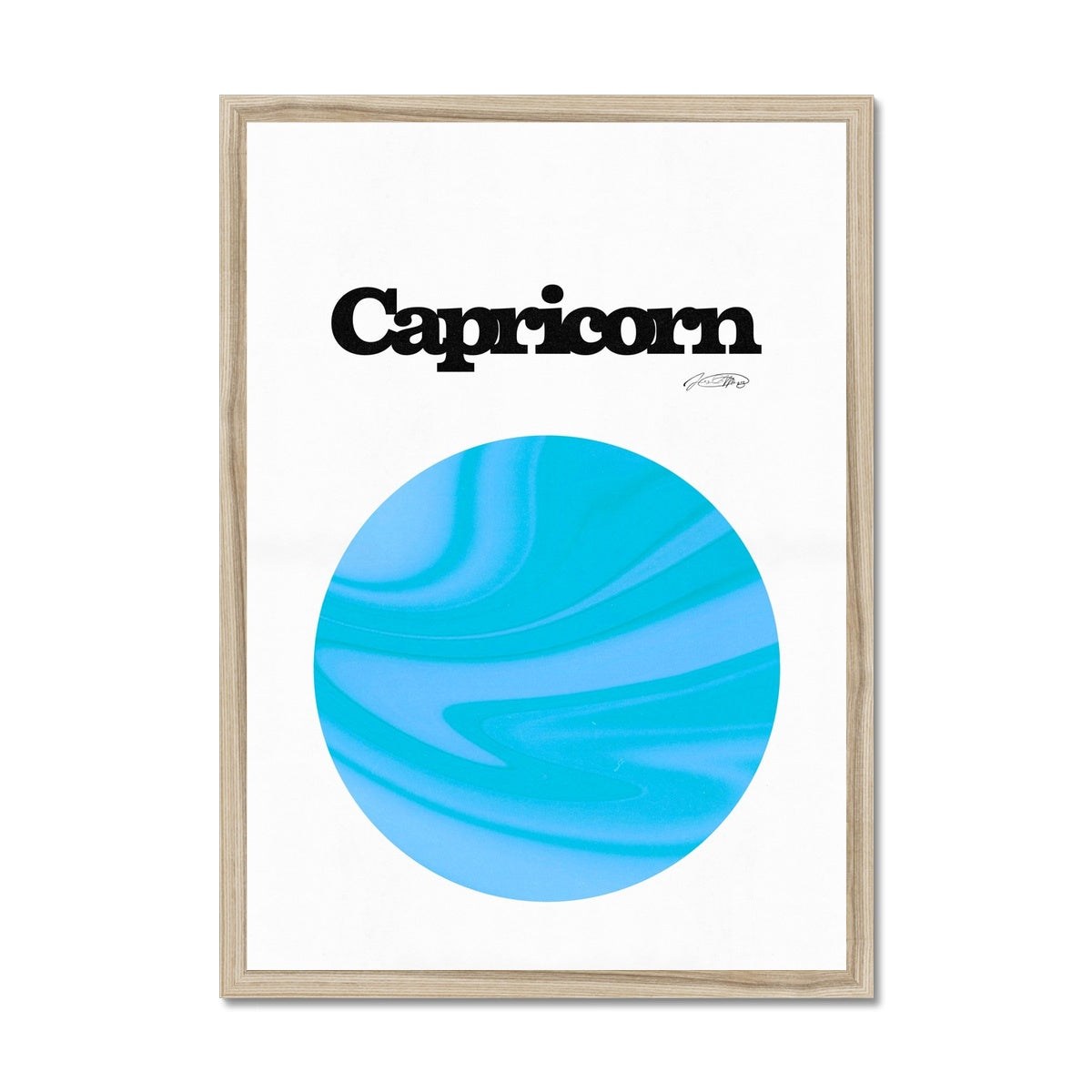 Our Capricorn Aura art print is the perfect wall art to show off your star sign. Find a zodiac gradient print or poster in our astrology collection.